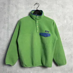 patagonia 1997 USA製 SYNCHILLA snapT パタゴニア シンチラスナップT ライムグリーン 希少色 古着