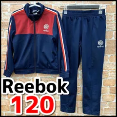 Reebok　アディダス　キッズ・子供　ジャージ上下セット　セットアップ　普段着/スポーツ　サイズ:120  USED現状品　NMO11-154-07