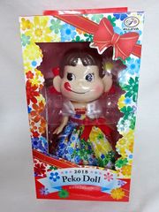 2018年のペコちゃんドール ペコちゃん2018 Peko Doll フラワーパターンドール袋付き - メルカリ