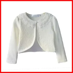 卒園式 入園式 通学 通園 ボレロ 入学式 ボレロ ボレロ ボレロ ドレス 発表会 フォーマル キッズ 可愛い 春夏秋 演奏会 女の子 子供服 結婚式 カーディガン 80/90/100/110/120/130/140cm 長袖 子供 [VIISEN]