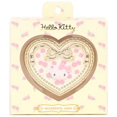 ハローキティ ミラー付き小物ケース アクセサリーケース おしゃれ かわいい サンリオ sanrio キャラクター