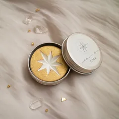 【持ち運び便利】缶入り星のアロマストーン《mobile star stone》星空のきらめきを外出先でも