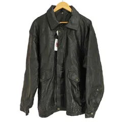 ユーズドフルギ USED古着 A-2型 レザー フライトジャケット メンズ import：XXL 