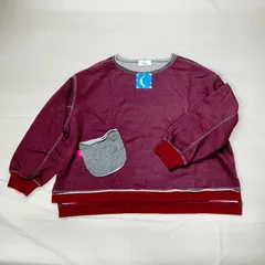 未使用品 Kikki レディース トレーナー レッド系 LLサイズ 定価11112円税抜 ポケット付き