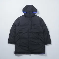 LANDS' END ダウンジャケット リバーシブル S ブラック ナイロンのサムネイル