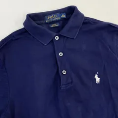 【記念セール】POLO RALPH LAURENL    ポロラルフローレン　スリム　フィット　ストレッチ　メッシュ　半袖　ポロシャツ　無地　シミあり　汚れあり