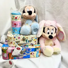 254 ミッキー ミニー ぬいぐるみ イースター アリス小物入れ 新品未使用 タグ付き