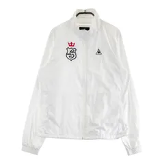 サイズ：LL LE COQ GOLF ルコックゴルフ  長袖ジップジャケット  ホワイト系 [240101567699] ゴルフウェア レディース ストスト