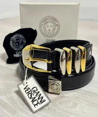 2025年最新】VERSACE メンズ ベルトの人気アイテム - メルカリ