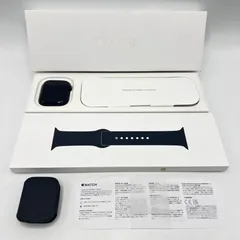 Apple Watch Series9 45mm GPS MR9A3J/A ミッドナイトアルミニウム/ミッドナイトスポーツバンド M/L アップルウォッチ 本体