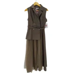 ランダ RANDA ジャケットライクワンピース レディース JPN：2 