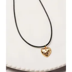 ☆ ゴールド ☆ 55cm ☆ ビジューハートチャームネックレス ネックレス ハート ハートネックレス ペンダント レディース アクセサリー ビジューハート ラインストーン アクセ diamond hearts ダイヤモンドハーツ 大人 女性 かわいい 可愛い