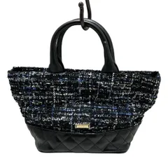 Rady(レディ) トートバッグ - 黒×ブルー×マルチ ラメ