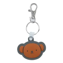 【メール便】ミッフィー キーリング ラバーキーホルダーVol.2 ボリスフェイス ディックブルーナ ゾーウィー プレゼント 絵本キャラクター グッズ 