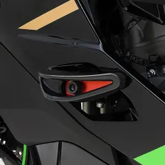 【送料無料】Ninja ZX25R ZX4R ZX4RR（2021-2023）対応 車体保護用 防<!-利用不可文字-!>スライダー 防護バー 黒/緑/赤 選べるカラー