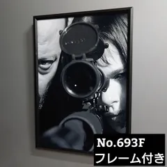 映画LEONシーン アートフレーム 黒 Amazon.co.jp: レオン マチルダ LEON 映画 アートパネル アート