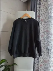 アディダス ブラック 起毛 スウェット M