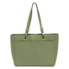 MICHAEL KORS(マイケルコース) トートバッグ - カーキ レザー