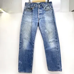 Levi's リーバイス 501 赤耳 80s 刻印524 デニムパンツ USA製 ボタンフライ サイズ：W35 L34 ※中古