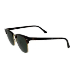 Ray-Ban レイバン RB3016 CLUBMASTER W0366サングラス/ブラック×ブラウン×ゴールド