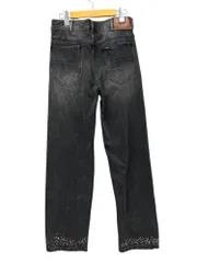 SUPPLIER (サプライヤー) Rhinestone Denim Pants ジーンズ デニムパンツ 2421-08117-021 S ブラック メンズ/199のサムネイル