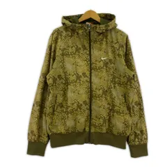 NIKE ナイキ 総柄 ウィンドブレーカージャケット sizeM/カーキ系