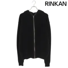 リックオウエンス サイズ:M  25AW  RU02E1647-KWV ジップアップニットパーカー 新古品 SB01 リックオウエンス 25AW RU02E1647-KWV ジップアップニットパーカー