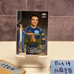 2020 Topps Chrome Formula 1 Lando Norris MCLAREN F1 TEAM Freshest RC 신인 루키 카드