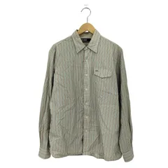 ポロバイラルフローレン Polo by RALPH LAUREN フロントポケット マルチストライプ レギュラーカラー長袖シャツ メンズ  M 