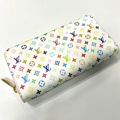 LOUIS VUITTON LV マルチ LV✕TM 村上隆コラボ ジッピーウォレット WH M13922 長財布 日本限定 鑑定済み 正規品 ルイ・ヴィトン