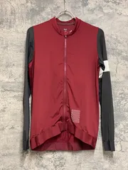 JP207 ラファ Rapha PRO TEAM LONG SLEEVE TRAINING JERSEY 長袖 サイクルジャージ 赤 L