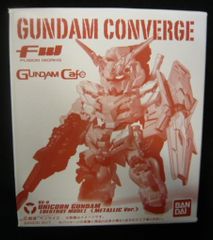BANDAI FW GUNDAM CONVERGE 기동전사 건담 UC 유니콘 건담 디스트로이 모드 메탈릭 Ver. 카페 한정