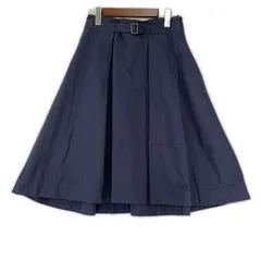 美品  COLLAGE GALLARDAGALANTE コラージュ ガリャルダガランテ タグ付き コットン Aラインスカート sizeF/ネイビー