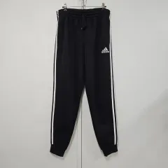 アディダス 3本線 起毛 ジョガー スウェットパンツ L-XL