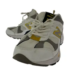 NEW BALANCE ニューバランス CM878TCAスニーカー size27.5/オフホワイト×イエロー