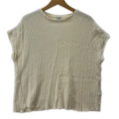 URBAN RESEARCH DOORSアーバンリサーチドアーズ リブカットソー sizeＭ/オフホワイト