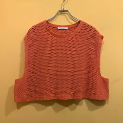 BEAUTY&YOUTH UNITED ARROWS コットン 透かし編みニット ショート プルオーバー -ウォッシャブル-【送料込み】