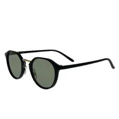 noeyedia ノーアイディア NE-437-BK ケース付きサングラス/ライトグリーン×ブラック