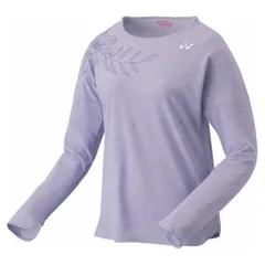 ヨネックス YONEX ウィメンズロングスリーブTシャツ テニス・バドミントン アパレル(レディース) 16713-510、(510)ライラック