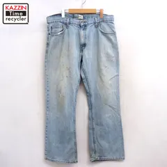 00s Levi's SIGNATURE ブーツカット デニムパンツ メンズ Lサイズ相当