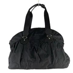 agnes b. アニエスベー ストラップ付２WAYトートバッグ/ブラック