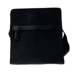 agnes b. アニエスベー ナイロンショルダーバッグ/ブラック