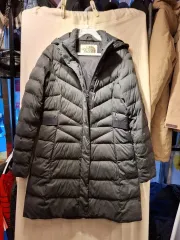 THE NORTH FACE ザノースフェイス レディース ダウンジャケット ロング丈 グレー