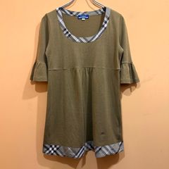 バーバリーブルーレーベル チュニックワンピース ミニワンピース ノバ