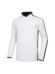 ワイドアングル メンズ 秋冬用 ポロ 長袖Tシャツ 110 新品