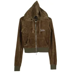 ペイルジェイド PALE JADE(ペイルジェイド) ツアーベルベット フード ジップアップ / k1233