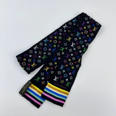 【中古】LOUIS VUITTON ルイヴィトン モノグラム バンドー マルチカラー M71992 シルク ヴィンテージ レディース【中古美品】HIBUOCHI VINTAGE