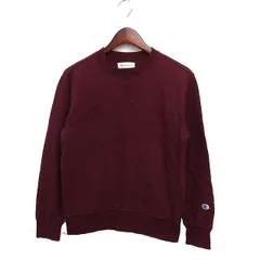 チャンピオン CHAMPION 袖ロゴマーク スウェットシャツ トレーナー コットン 綿 S ボルドー 赤 /FT29