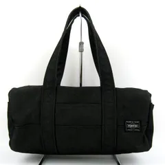 ポーター スモーキー ミニ ボストンバッグ トートバッグ 鞄 ブランド レディース メンズ ブラック PORTER 【中古】