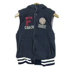 フランクリンマーシャル ダウンベスト ジャケット アウター リバーシブル メンズ Sサイズ 紺×グレー FRANKLIN&MARSHALL 【中古】のサムネイル